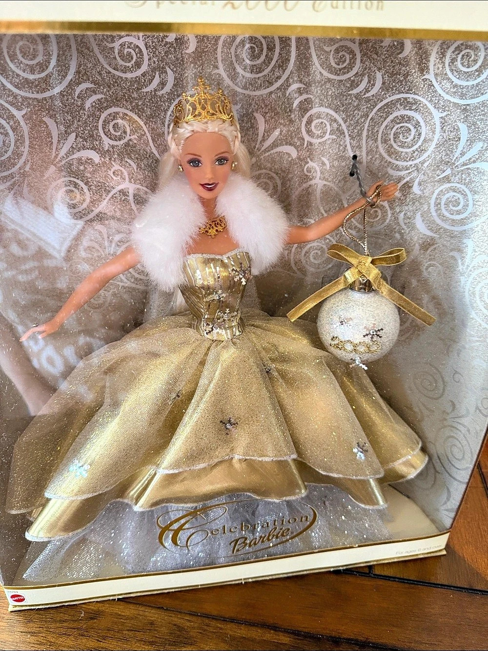 Barbie Celebration Barbie Gold Celebration Doll Original Box